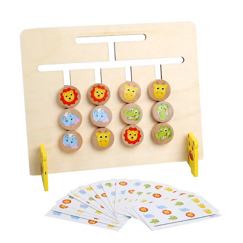 Kids Toys Montessori Educational Wooden Toy Color Animal Matching Cognition Game Training Teaching Educational Toys For Children
Kids Toys Montessori Educational Wooden Toy Color Animal Matching Cognition Game Training Teaching Educational Toys For Children