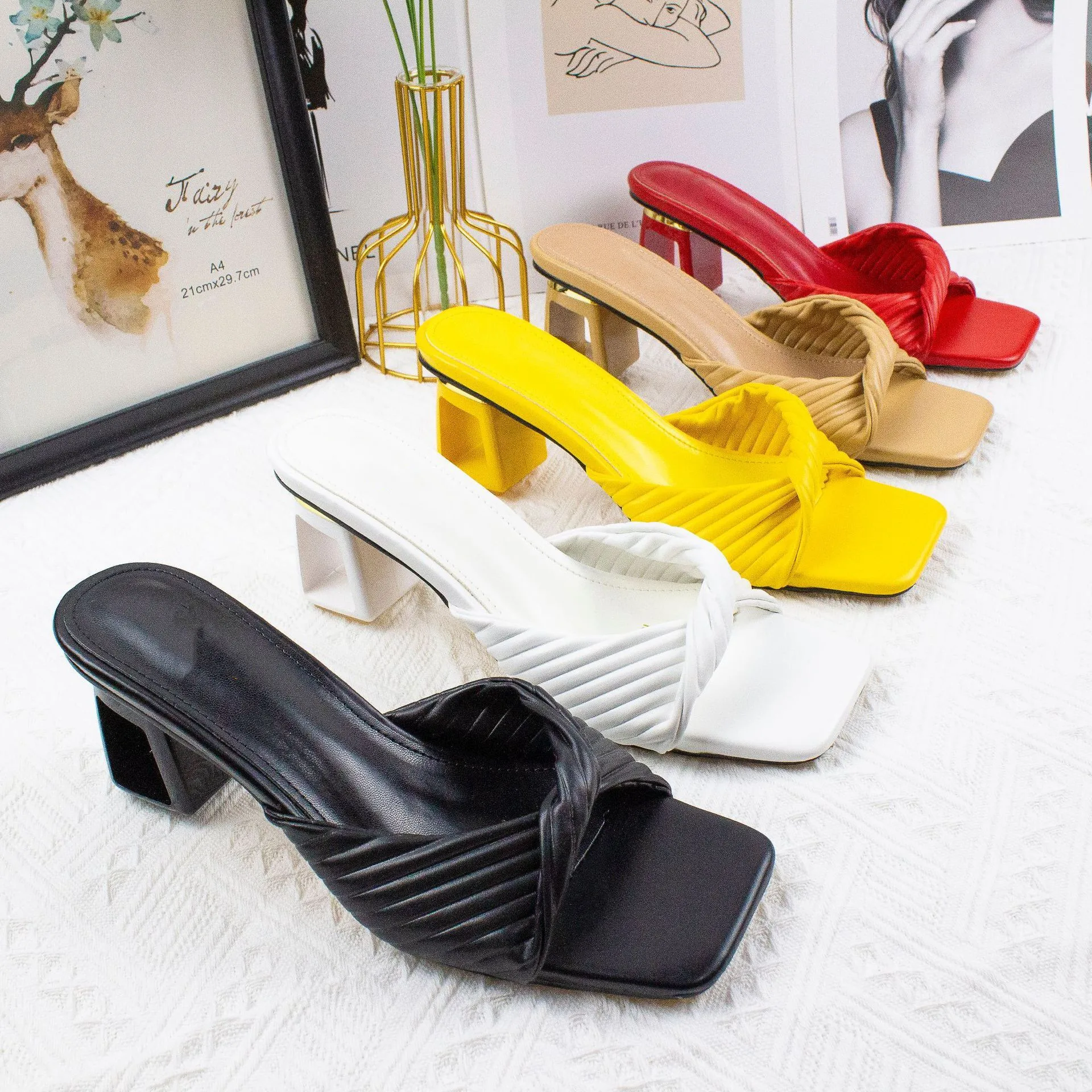 Summer High Heeled Shoes for Women Luxury Shoes Women Designers African Women Party Pumps Slip on Shoe Plus Size Bridal Shoes
Summer High Heeled Shoes for Women Luxury Shoes Women Designers African Women Party Pumps Slip on Shoe Plus Size Bridal Shoes