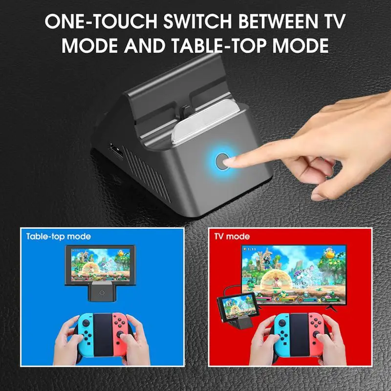 Portable Mini Switch TV Docking Station Charging Stand Replacement For Nintend Switch Dock Set USB 3.0 Charging Docking Charger
Portable Mini Switch TV Docking Station Charging Stand Replacement For Nintend Switch Dock Set USB 3.0 Charging Docking Charger