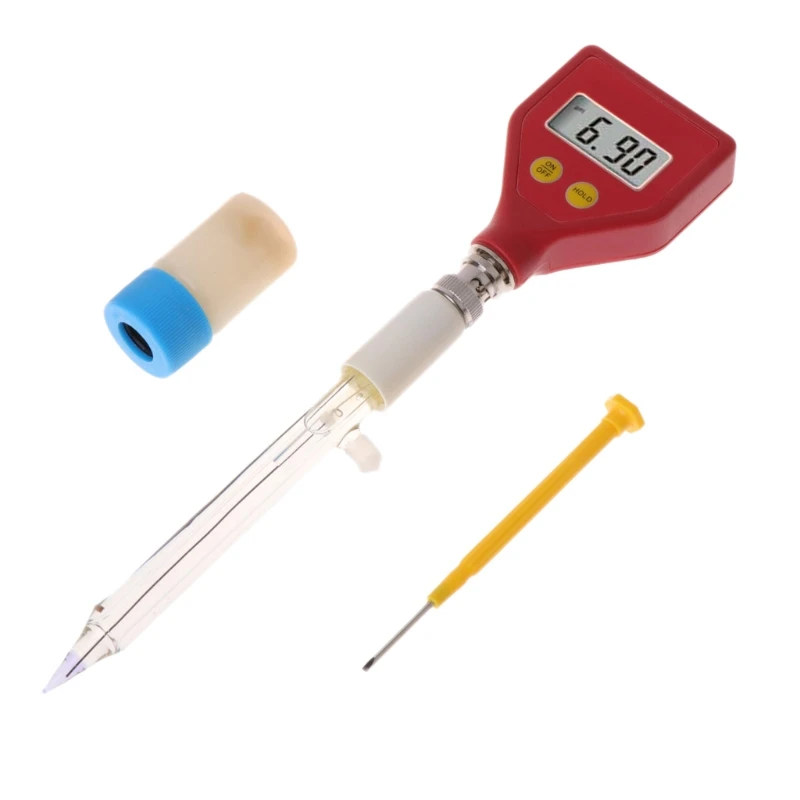 Ph Meter Sharp Glass Electrode for Water Food Cheese Milk Soil Test | PH Meters