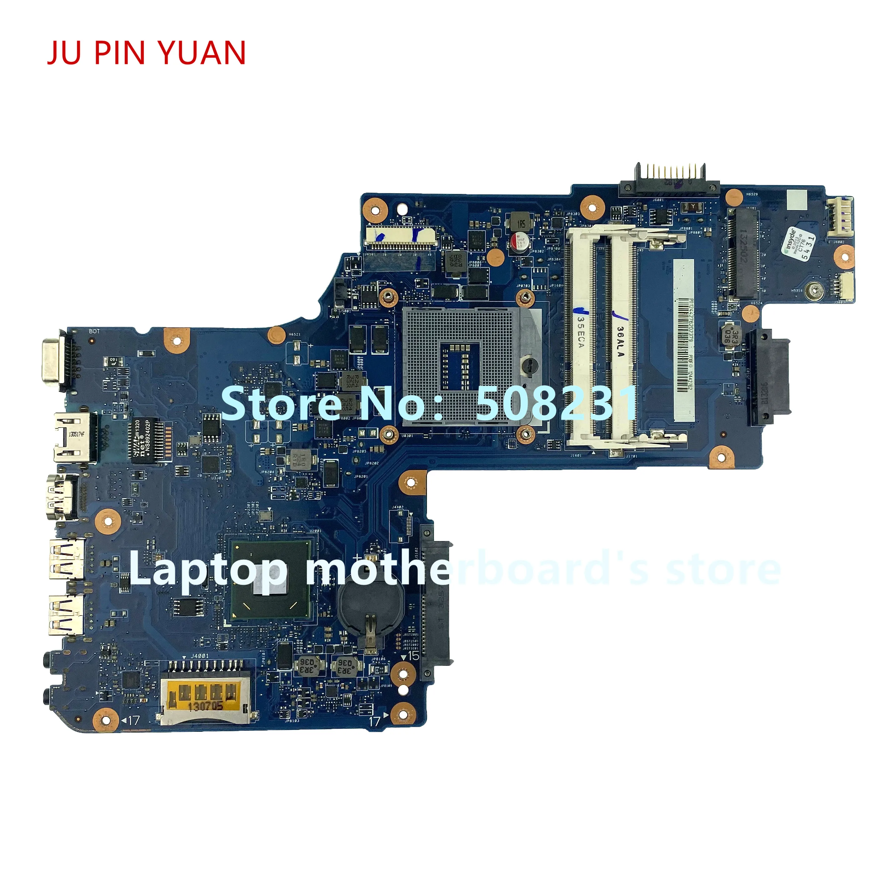 Материнская плата H000061930 для ноутбука Toshiba Satellite C50-A C50, ноутбук HM76 100%, полностью протестирован
Материнская плата H000061930 для ноутбука Toshiba Satellite C50-A C50, ноутбук HM76 100%, полностью протестирован