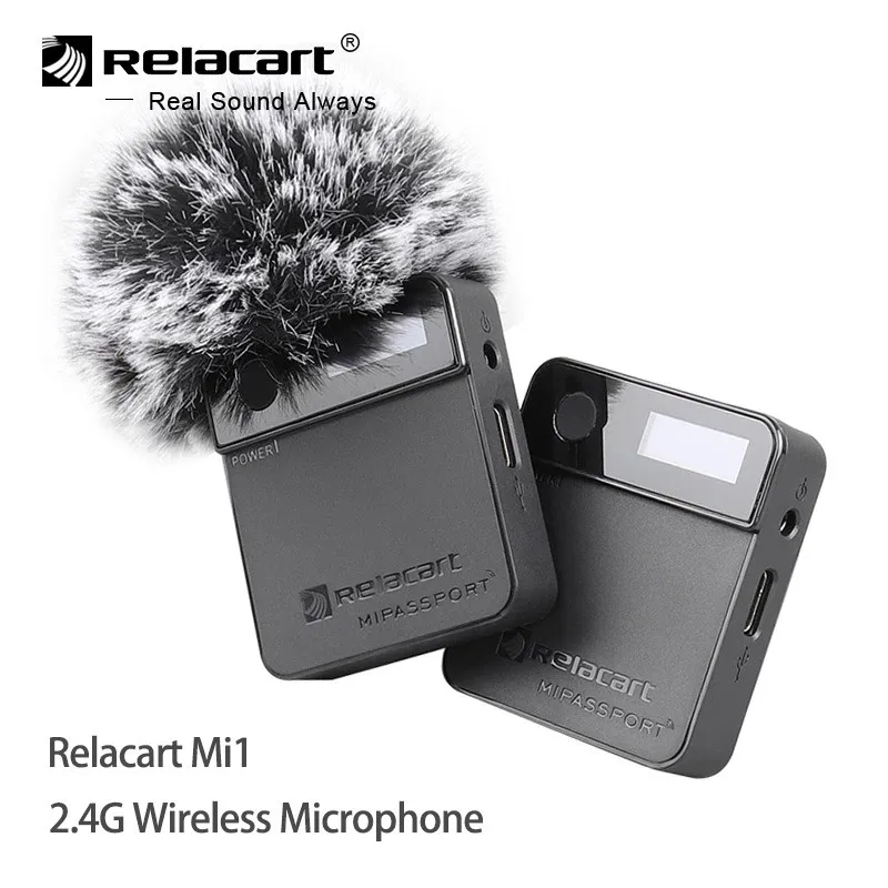 Беспроводной микрофон Relacart Mi1, MI2, 2,4 ГГц, комплект приемника, передатчика, 3,5 мм, петличный микрофон для телефонов с цифровой зеркальной камер...
Беспроводной микрофон Relacart Mi1, MI2, 2,4 ГГц, комплект приемника, передатчика, 3,5 мм, петличный микрофон для телефонов с цифровой зеркальной камер...