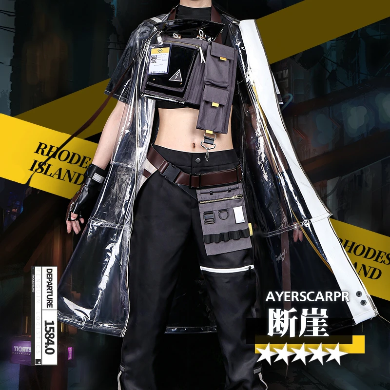 Anime Arknights Ayerscarpe RHODES ISLAND Messenger Version 2.0 Battle Suit Uniform Cosplay Costume Halloween Women Free Shipping
Anime Arknights Ayerscarpe RHODES ISLAND Messenger Version 2.0 Battle Suit Uniform Cosplay Costume Halloween Women Free Shipping