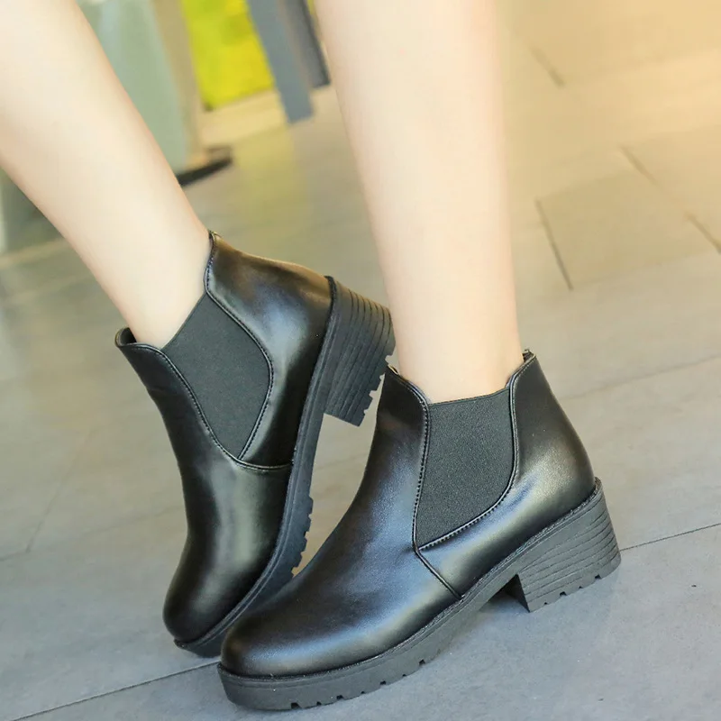 XEK New Hot Style Fashion Women Boots Round Head Thick Bottom Pu Leather Waterproof Woman Boots Ankle Autumn YYJ102
XEK New Hot Style Fashion Women Boots Round Head Thick Bottom Pu Leather Waterproof Woman Boots Ankle Autumn YYJ102