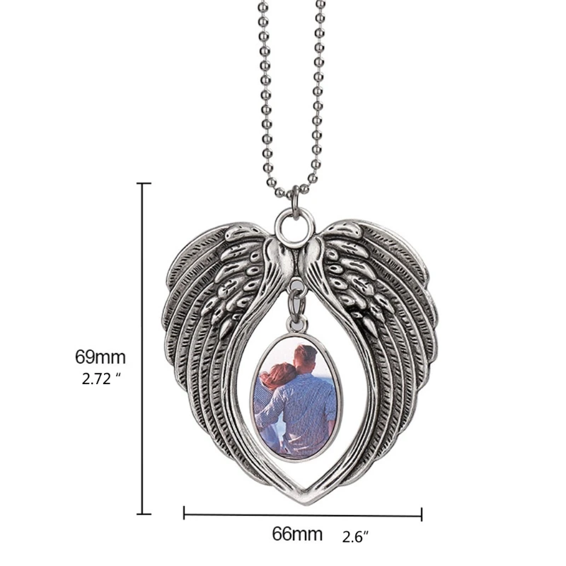 Angel Wing Sublimation Blank Pendant Heat Transfer Double-sided Printing Car Hanging Ornaments for Auto Home Decorations
Angel Wing Sublimation Blank Pendant Heat Transfer Double-sided Printing Car Hanging Ornaments for Auto Home Decorations