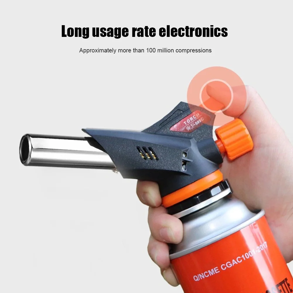 Kitchen Torch Butane Lighter Chef Cooking Torch Lighters Adjustable Flame Lighter BBQ Ignition Spray Gun Picnic Tools(No Gas)
Kitchen Torch Butane Lighter Chef Cooking Torch Lighters Adjustable Flame Lighter BBQ Ignition Spray Gun Picnic Tools(No Gas)
