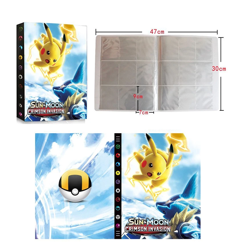 Коллекционные карты Pokemon SUN MOON CARIMSON вторжение Пикачу коллекционные карточки альбомная книга с загруженным списком игрушки подарок для дете...
Коллекционные карты Pokemon SUN MOON CARIMSON вторжение Пикачу коллекционные карточки альбомная книга с загруженным списком игрушки подарок для дете...