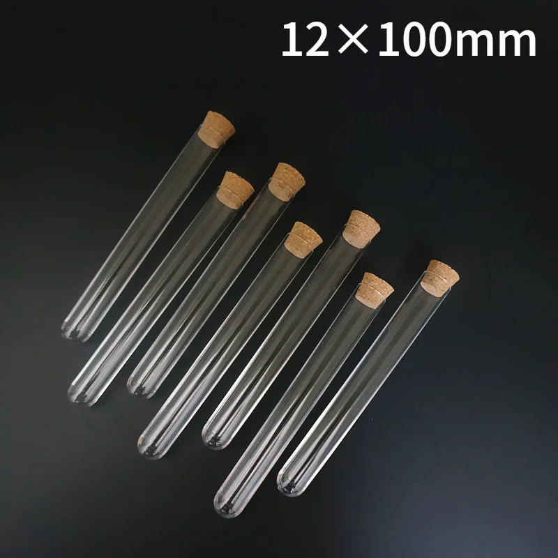 200pcs/lot 12x100mm Plastic Test Tube With Cork Clear Wedding Favor Gift Tube Laboratory Round Bottom Test Tube
200pcs/lot 12x100mm Plastic Test Tube With Cork Clear Wedding Favor Gift Tube Laboratory Round Bottom Test Tube