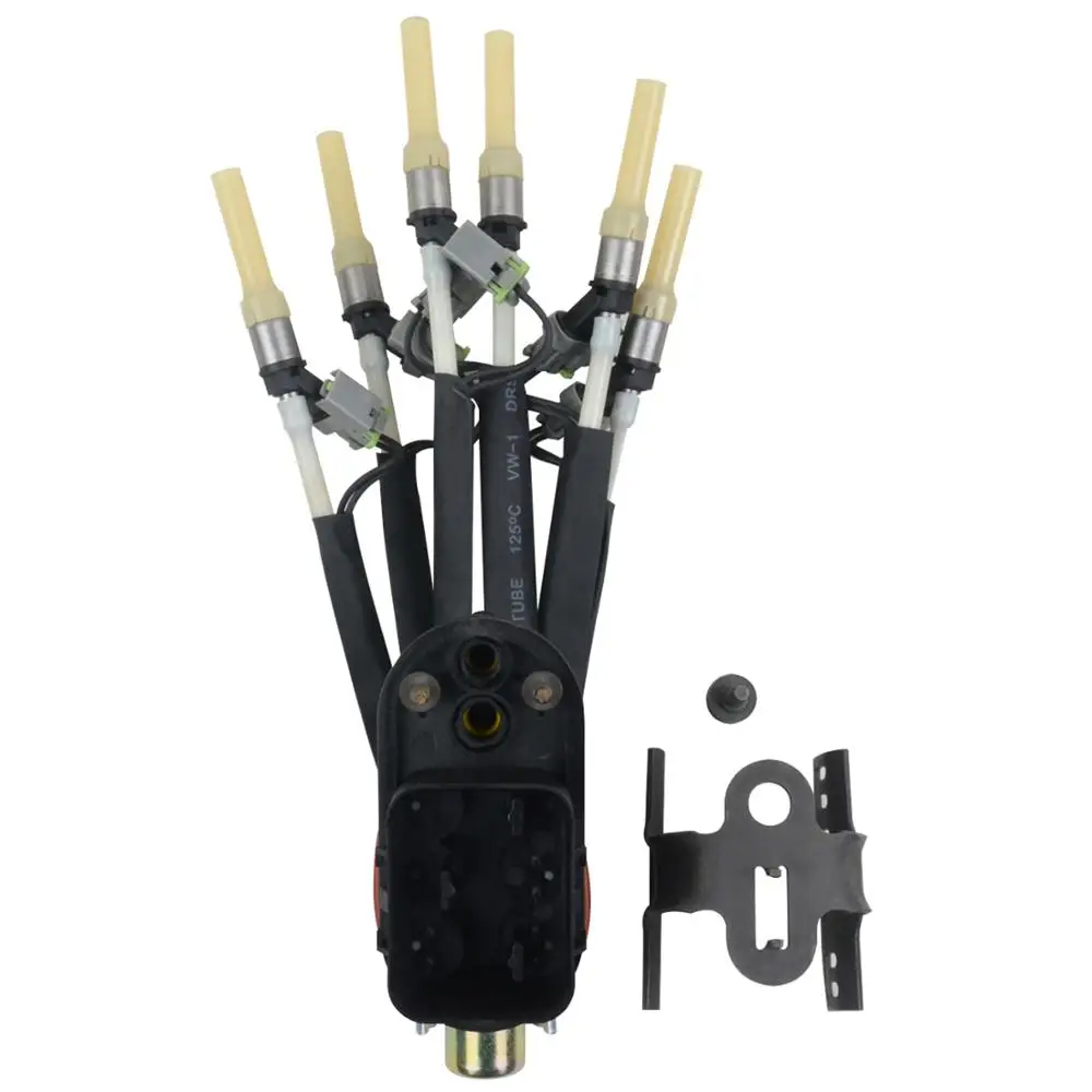 AP02 Central Fuel Spider Injector w/ Bracket FJ503 12568332 New For GMC Chevy Chevrolet Isuzu Hombre Oldsmobile Bravada 4.3L V6 
AP02 Central Fuel Spider Injector w/ Bracket FJ503 12568332 New For GMC Chevy Chevrolet Isuzu Hombre Oldsmobile Bravada 4.3L V6