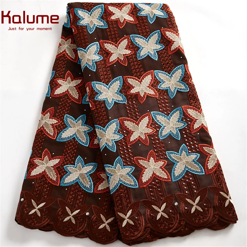 Kalume 2021 African Siwss Voile Lace Fabric With Stones Nigerian Cotton Lace Fabric High Quality For Diy Dress Sewing F2509
Kalume 2021 African Siwss Voile Lace Fabric With Stones Nigerian Cotton Lace Fabric High Quality For Diy Dress Sewing F2509