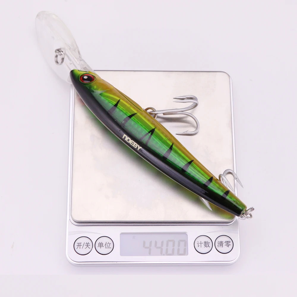 Noeby Minnow Fishing Lure 160mm 60g Minnow Wobblers VMC Treble Hook Floating Trolling Fishing Lures Pesca Swimbait
Noeby Minnow Fishing Lure 160mm 60g Minnow Wobblers VMC Treble Hook Floating Trolling Fishing Lures Pesca Swimbait