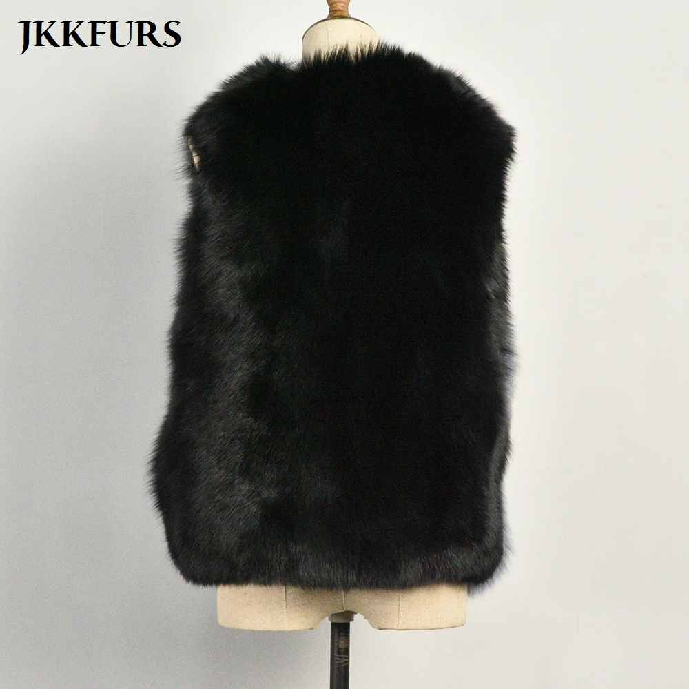 2021 Winter Women's Real Fur Gilet Natural Fox Fur Thick Warm Fluffy Fur Fashion Lady Waistcoat S7564
2021 Winter Women's Real Fur Gilet Natural Fox Fur Thick Warm Fluffy Fur Fashion Lady Waistcoat S7564