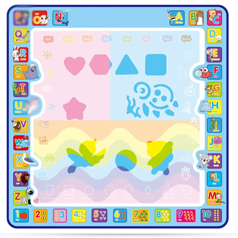 Child Magic Aqua Doodle Water Drawing Mat Reusable Practical Convenient Cartoon Pattern Magic Painting Cushion
Child Magic Aqua Doodle Water Drawing Mat Reusable Practical Convenient Cartoon Pattern Magic Painting Cushion