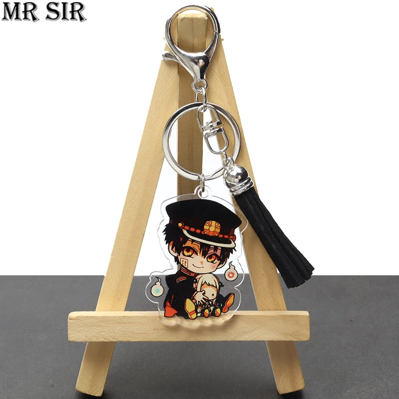 Anime Toilet-bound Hanako-Kun Acrylic Tassel Keychain Jibaku Shounen Hanako Kun Figure Cosplay Keyring Bag Pendant Key Chain Toy
Anime Toilet-bound Hanako-Kun Acrylic Tassel Keychain Jibaku Shounen Hanako Kun Figure Cosplay Keyring Bag Pendant Key Chain Toy