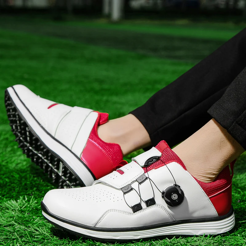 2021 Latest Men And Women Couple Non-Slip Professional Golf Shoes Men And Women Breathable Golf Training Sneakers 40-45 Yards
2021 Latest Men And Women Couple Non-Slip Professional Golf Shoes Men And Women Breathable Golf Training Sneakers 40-45 Yards