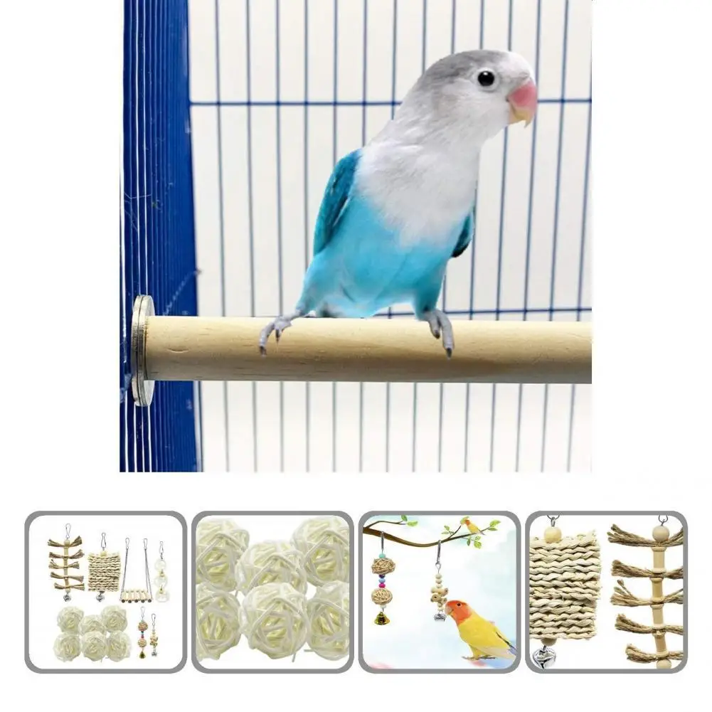 Training Playing Climbing Toy Pet Birds Cage Toy Set for Love Birds
Training Playing Climbing Toy Pet Birds Cage Toy Set for Love Birds