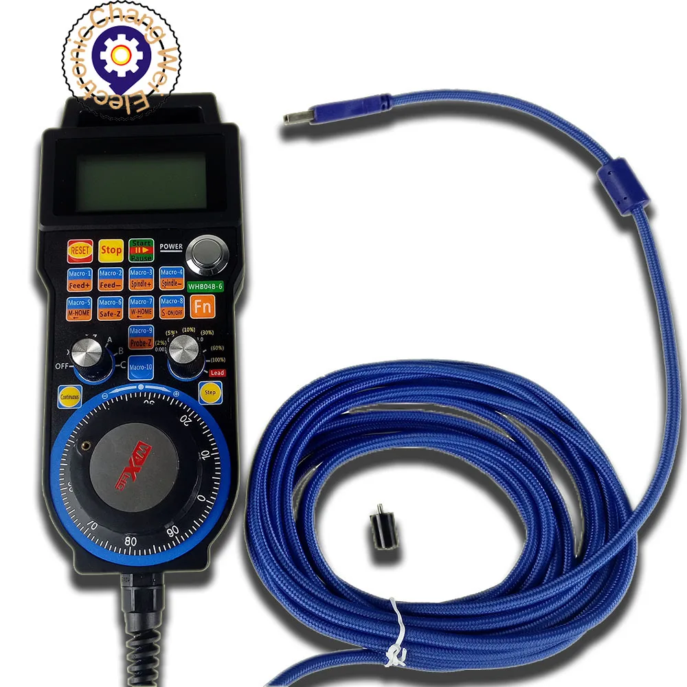 CNC Mach3 USB Wired MPG 4/6 Axis (Optional) Pendant Handwheel WHB04B For Milling & Engraving Machine
CNC Mach3 USB Wired MPG 4/6 Axis (Optional) Pendant Handwheel WHB04B For Milling & Engraving Machine