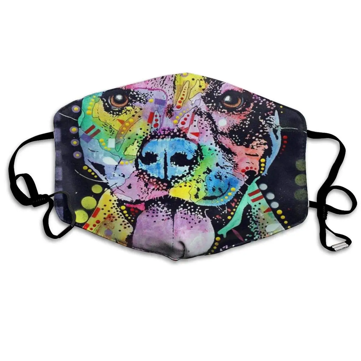 Muindancer Dust Mask, Pitbull Dog Art Face Mask with Adjustable Earloops Breathable Reusable Outdoor Mouth Cover for Adults Kids
Muindancer Dust Mask, Pitbull Dog Art Face Mask with Adjustable Earloops Breathable Reusable Outdoor Mouth Cover for Adults Kids