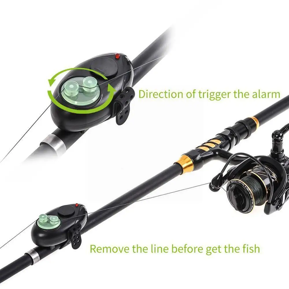Black Bundled Acoustooptic Alarm Rock Fishing Accessories Electric Accessories Rubber Lure Alarms Fishing Outdoor Tool Ligh Y3C7
Black Bundled Acoustooptic Alarm Rock Fishing Accessories Electric Accessories Rubber Lure Alarms Fishing Outdoor Tool Ligh Y3C7