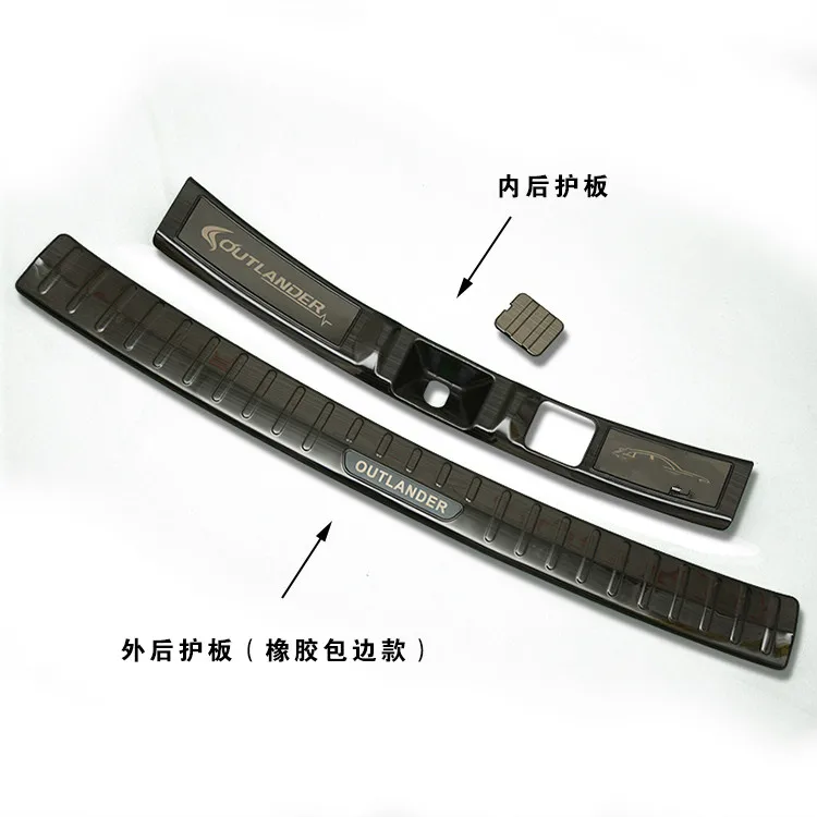 Car-styling For Mitsubishi Outlander 2016-2019 High quality stainless steel Rear Bumper Protector Sill Trunk Rear guard
Car-styling For Mitsubishi Outlander 2016-2019 High quality stainless steel Rear Bumper Protector Sill Trunk Rear guard
