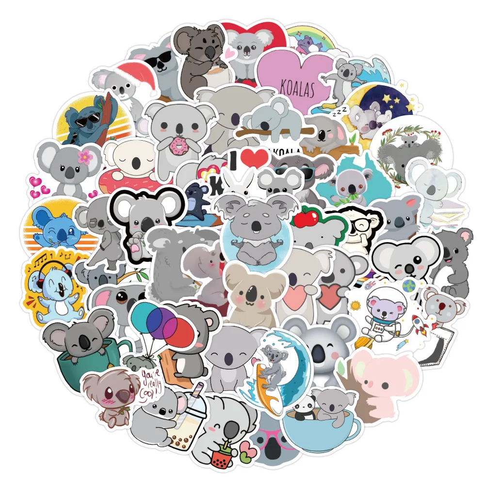 10/30/50PCS Animal Koala Cute Stickers for Water Bottle Laptop Travel Case Graffiti Decals Aesthetic Waterproof Sticker Kids Toy
10/30/50PCS Animal Koala Cute Stickers for Water Bottle Laptop Travel Case Graffiti Decals Aesthetic Waterproof Sticker Kids Toy