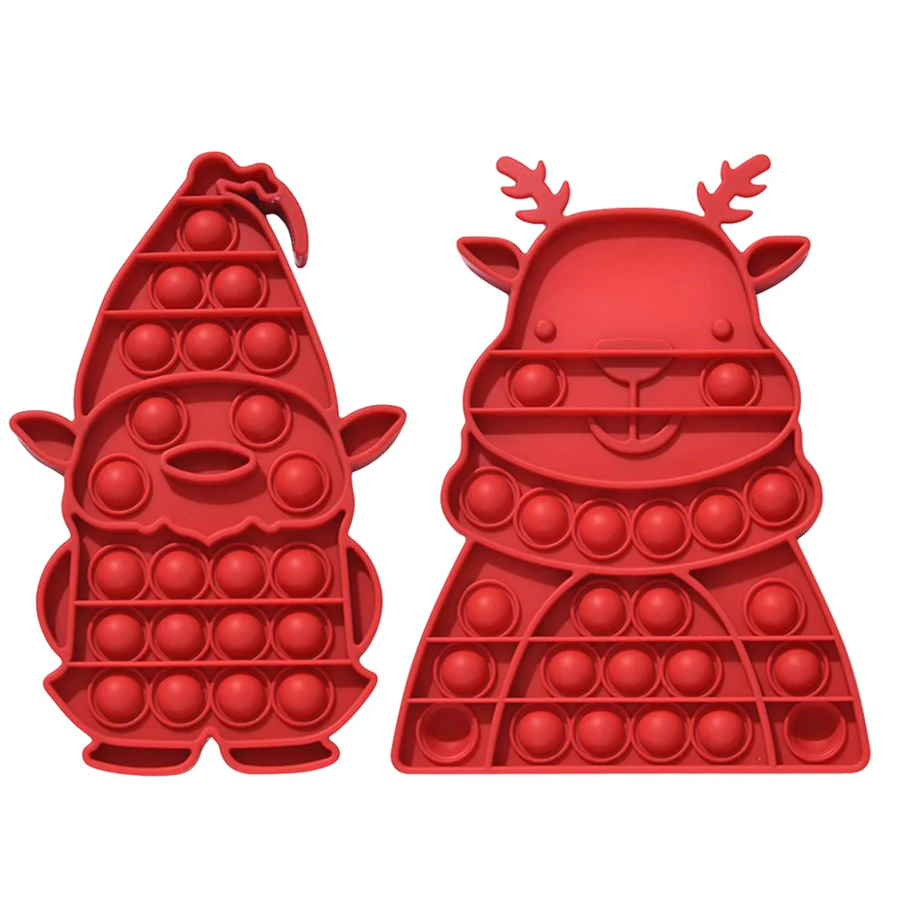 Silicone Christmas Push Bubble Sensory Toy Anti-stress Relaxing Toy Autism Toys Stress Relieve Special Needs Concentration
Silicone Christmas Push Bubble Sensory Toy Anti-stress Relaxing Toy Autism Toys Stress Relieve Special Needs Concentration
