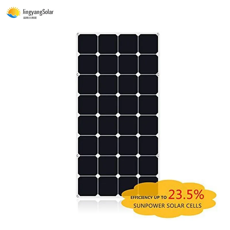 2018 Лучшая цена гибкие солнечные панели 100 Вт Высокая эффективность sunpower |