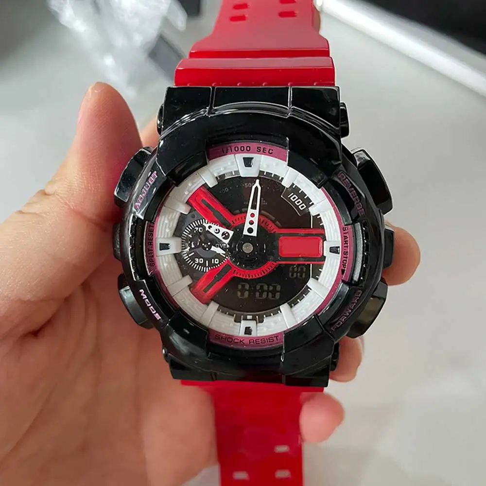 High Quality M110 Sports Leisure Alloy Watch LED Digital Waterproof Watch Automatic Hand-raising Light Unisex Watch
High Quality M110 Sports Leisure Alloy Watch LED Digital Waterproof Watch Automatic Hand-raising Light Unisex Watch