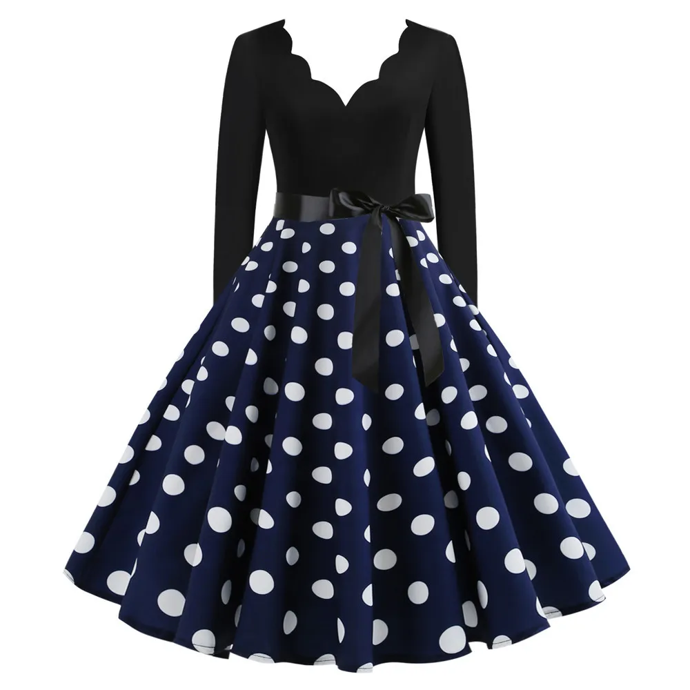 Big Swing Print Vintage Christmas Dress Women Winter Casual Long Sleeve V Neck Sexy 2021 New Year Party Dress Plus Size S~3XL
Big Swing Print Vintage Christmas Dress Women Winter Casual Long Sleeve V Neck Sexy 2021 New Year Party Dress Plus Size S~3XL