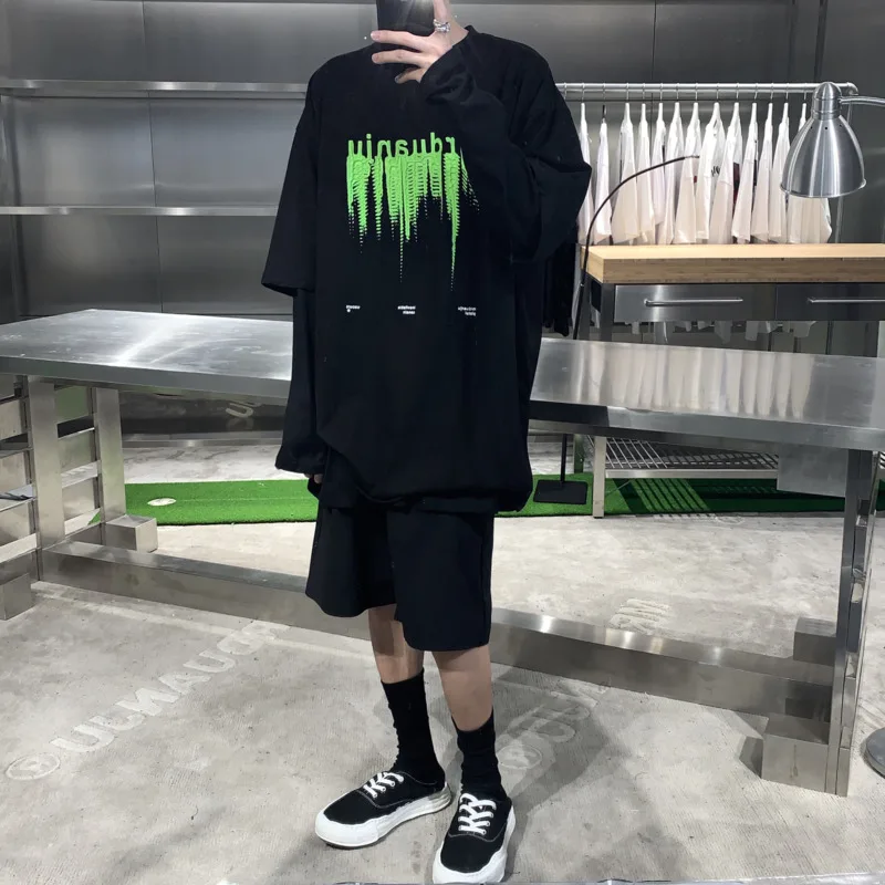 IEFB Men's Wide Leg Knee Length Pants Summer New Black Shorts Men's Wear Straight Loose Casual Sports Ice Beach Shorts 9Y8320
IEFB Men's Wide Leg Knee Length Pants Summer New Black Shorts Men's Wear Straight Loose Casual Sports Ice Beach Shorts 9Y8320