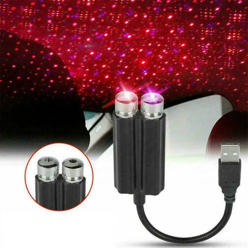 Starry USB Atmosphere Lamp Lamp Car Decorative Interior LED Light Night Romantic Roof
Starry USB Atmosphere Lamp Lamp Car Decorative Interior LED Light Night Romantic Roof