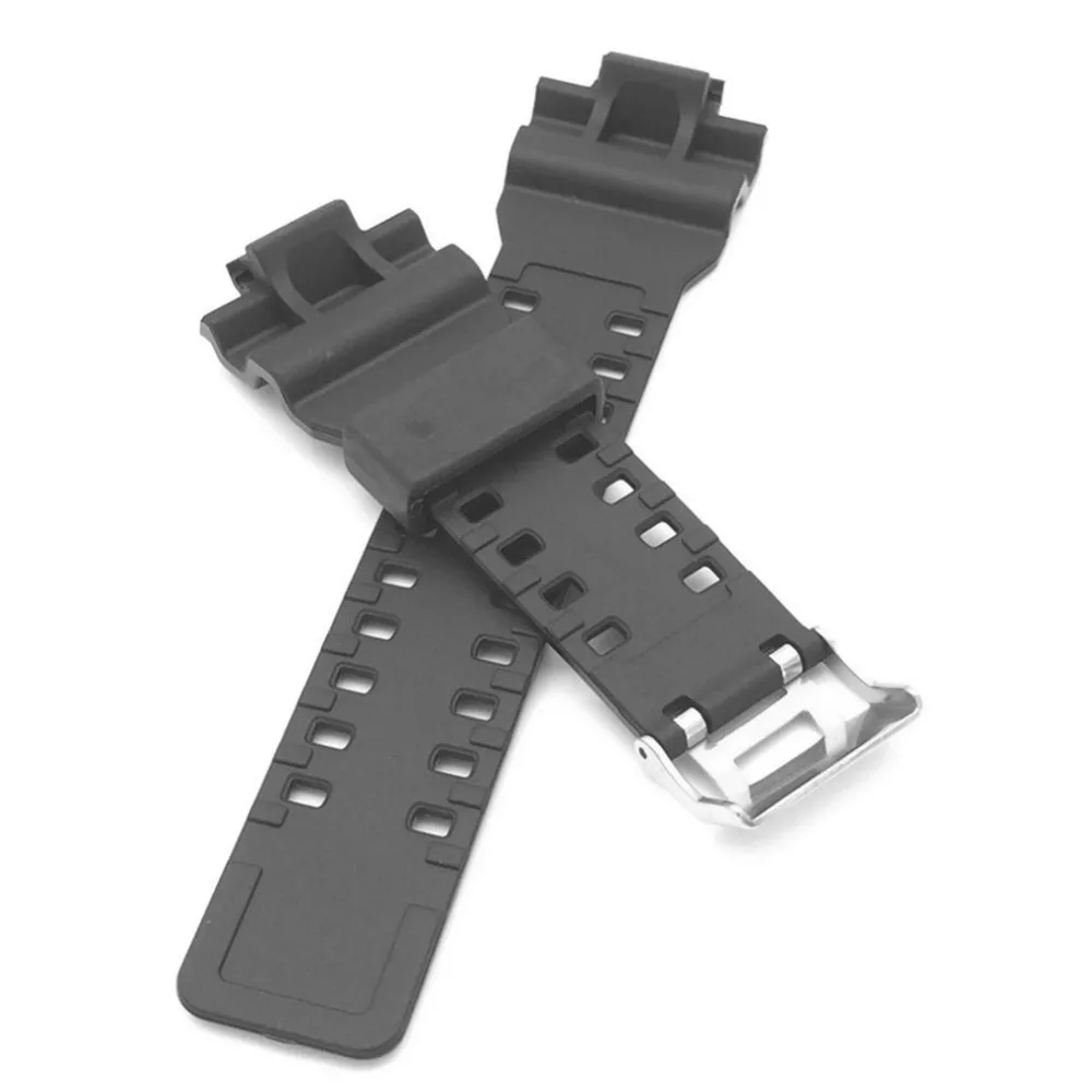 New 16mm Black Silicone Rubber Watch Band Strap Fit For G Shock Replacement Black Waterproof Watchbands Accessories Clearance
New 16mm Black Silicone Rubber Watch Band Strap Fit For G Shock Replacement Black Waterproof Watchbands Accessories Clearance