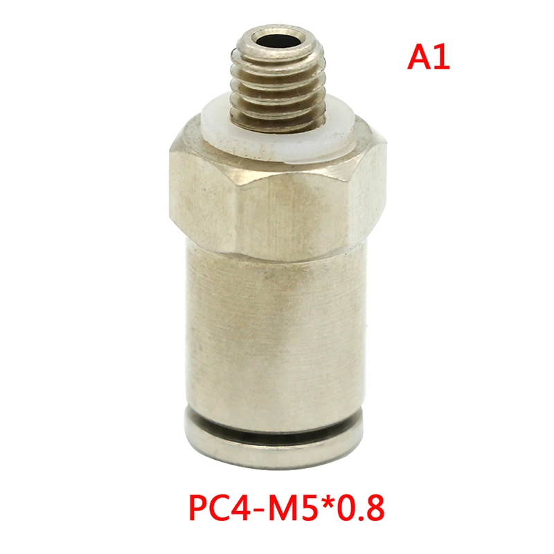 3D Printer Pneumatic Fittings PC4-M6,PC6-M6 For 4mm,6mm PTFE Tube Connector Coupler
3D Printer Pneumatic Fittings PC4-M6,PC6-M6 For 4mm,6mm PTFE Tube Connector Coupler