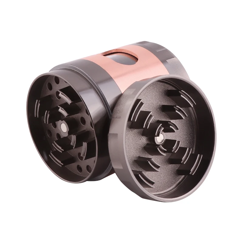 Zinc Alloy Tobacco Grinder Metal 4layers Internal Visible Drawer Hand Mill Muller Tobacco Metal Grinder Herb Crusher For Smoking
Zinc Alloy Tobacco Grinder Metal 4layers Internal Visible Drawer Hand Mill Muller Tobacco Metal Grinder Herb Crusher For Smoking