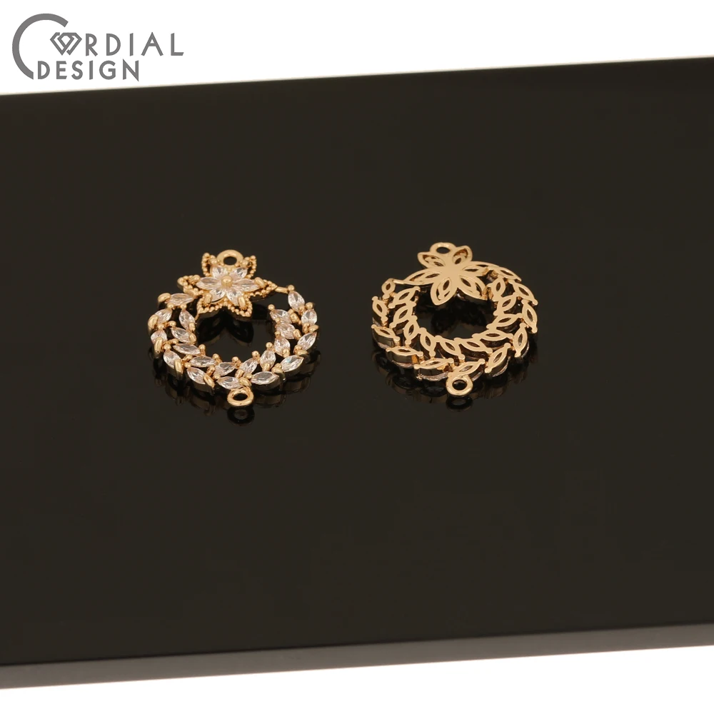 Cordial Design 20Pcs 17*22MM Jewelry Accessories/Hand Made/Flower Shape/DIY Jewelry Making/CZ Charms/Earring Findings/Connectors
Cordial Design 20Pcs 17*22MM Jewelry Accessories/Hand Made/Flower Shape/DIY Jewelry Making/CZ Charms/Earring Findings/Connectors