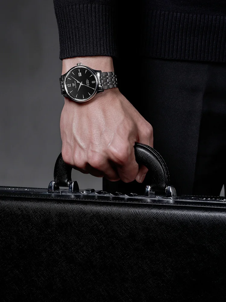 Men's Waterproof Automatic Mechanical Watch Classic Men's Steel Strap Watch Trendy Casual Watch
Men's Waterproof Automatic Mechanical Watch Classic Men's Steel Strap Watch Trendy Casual Watch