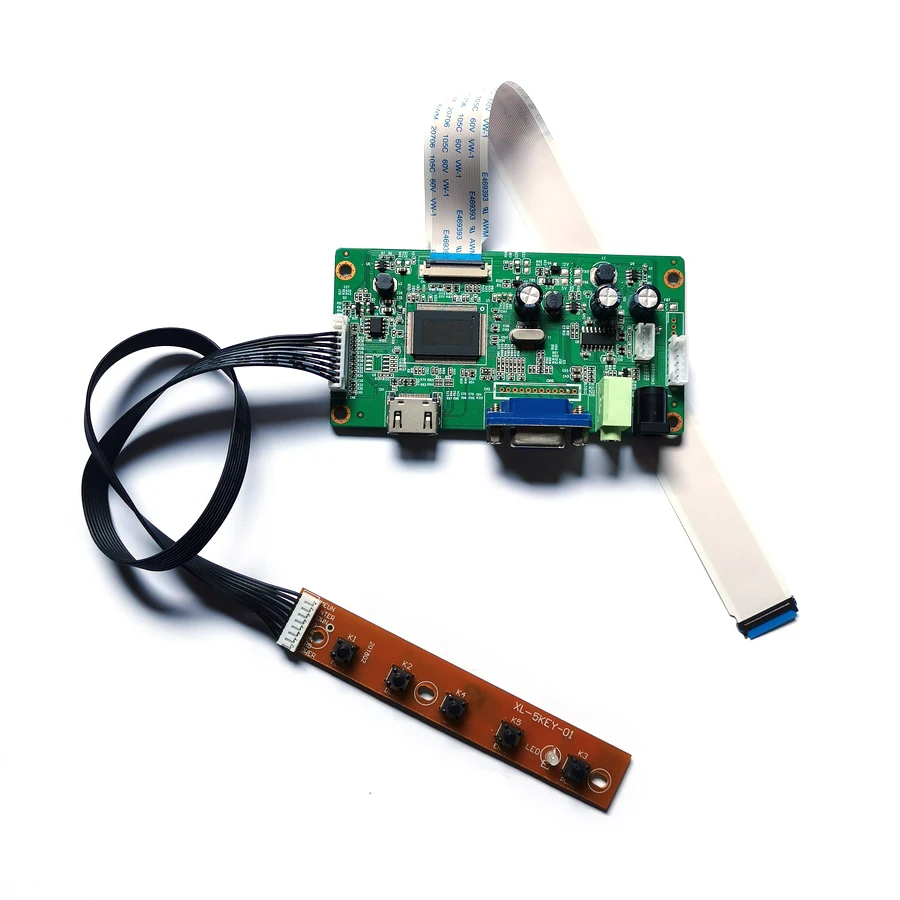 Fit N140HCA/N140HCE/N140HCG/N140HCR/N140HGE LED/LCD EDP Matrix 30 Pin VGA 1920*1080 Monitor Controller Board DIY Kit
Fit N140HCA/N140HCE/N140HCG/N140HCR/N140HGE LED/LCD EDP Matrix 30 Pin VGA 1920*1080 Monitor Controller Board DIY Kit
