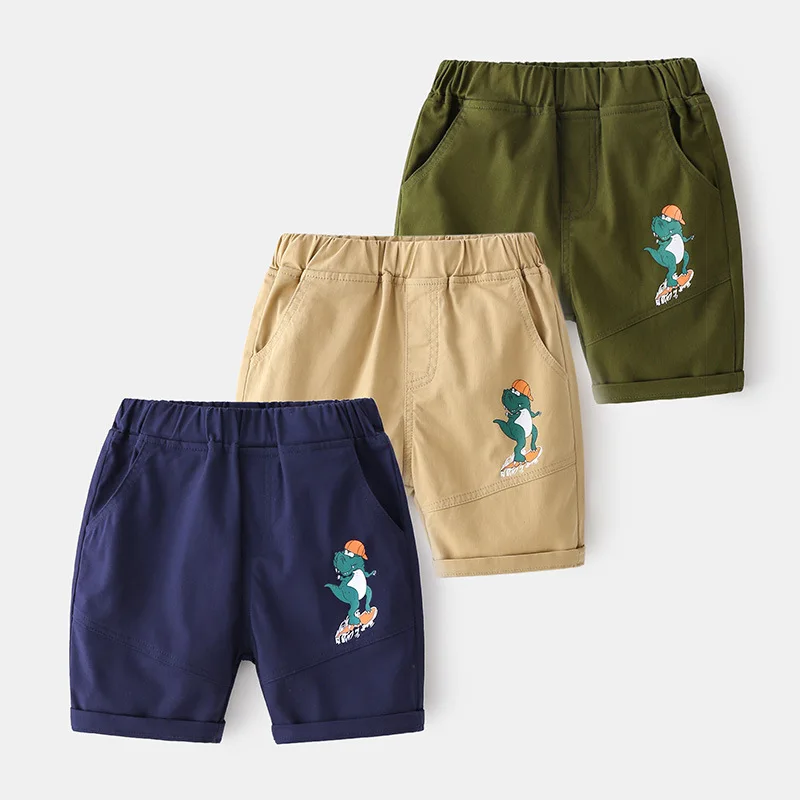 Cute Cartoon Summer Boys Shorts Elastic Waist Knee Length Kids Pants Quality Cotton Trousers Children's Clothes
Cute Cartoon Summer Boys Shorts Elastic Waist Knee Length Kids Pants Quality Cotton Trousers Children's Clothes