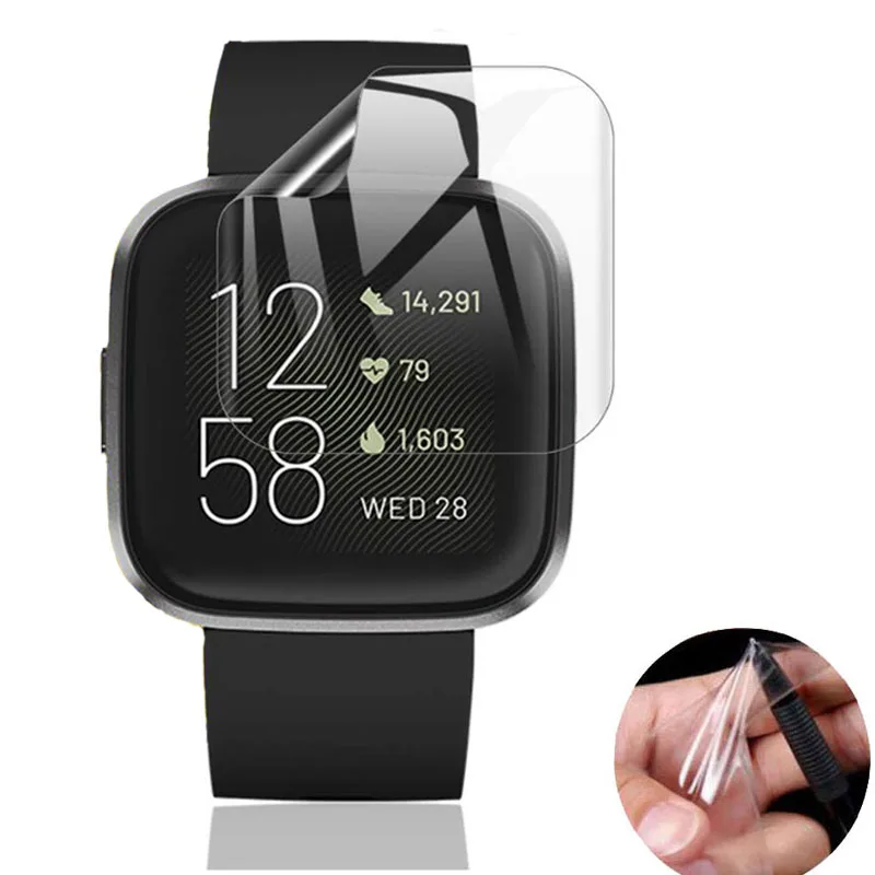 5 шт. мягкая ТПУ Прозрачная защитная пленка Смарт часы для Fitbit Versa 2 versa2 на весь