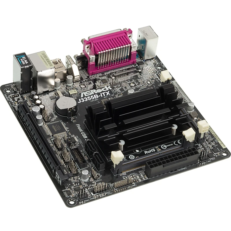 Материнская плата Asrock J3355B-ITX mini-ITX AC`97 8ch(7.1) GbLAN+VGA+HDMI | Компьютеры и офис