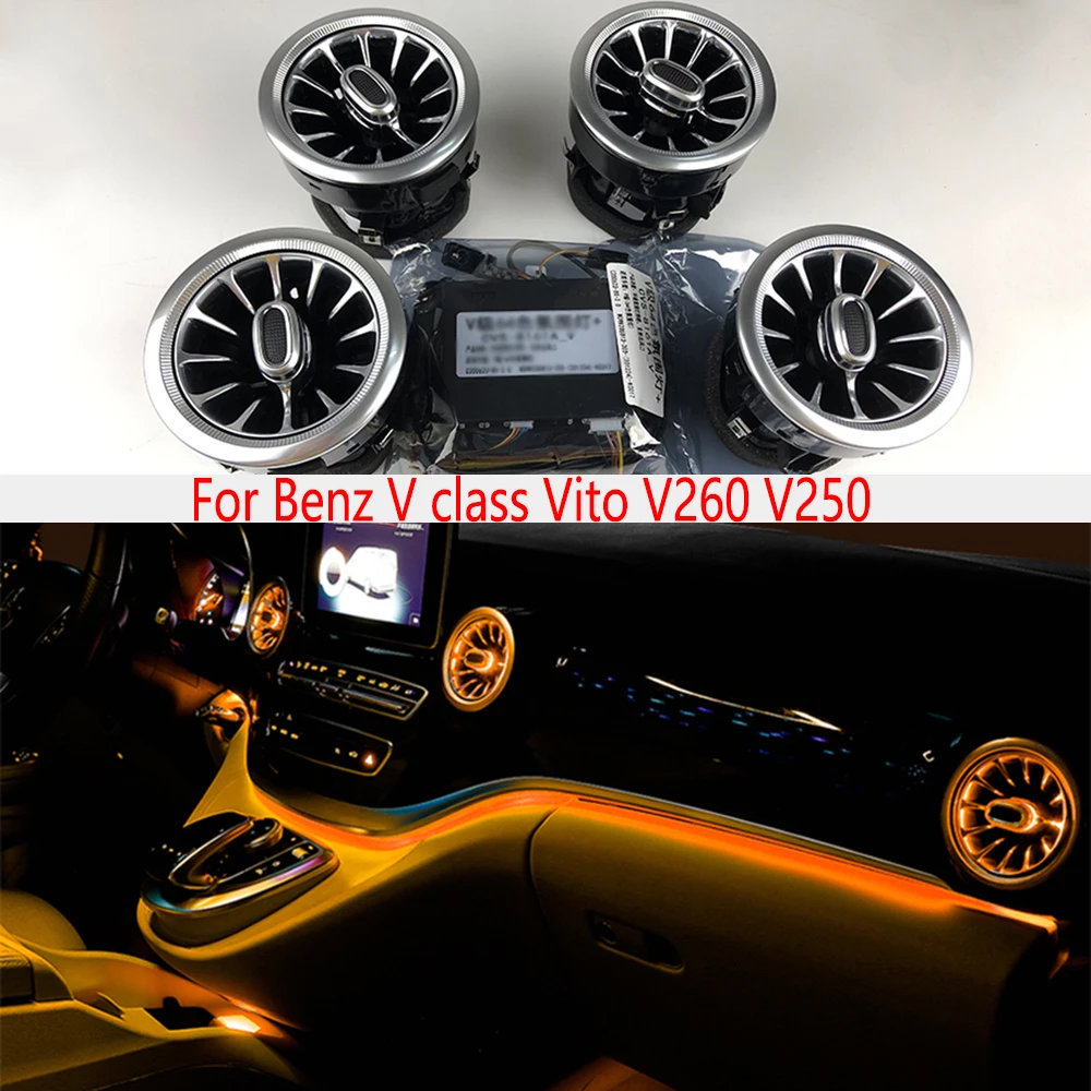 For Benz V Class Vito V260 V250 Front Air Condition Vent Inlet Center Console Ambient Lamp Ambient Light
For Benz V Class Vito V260 V250 Front Air Condition Vent Inlet Center Console Ambient Lamp Ambient Light