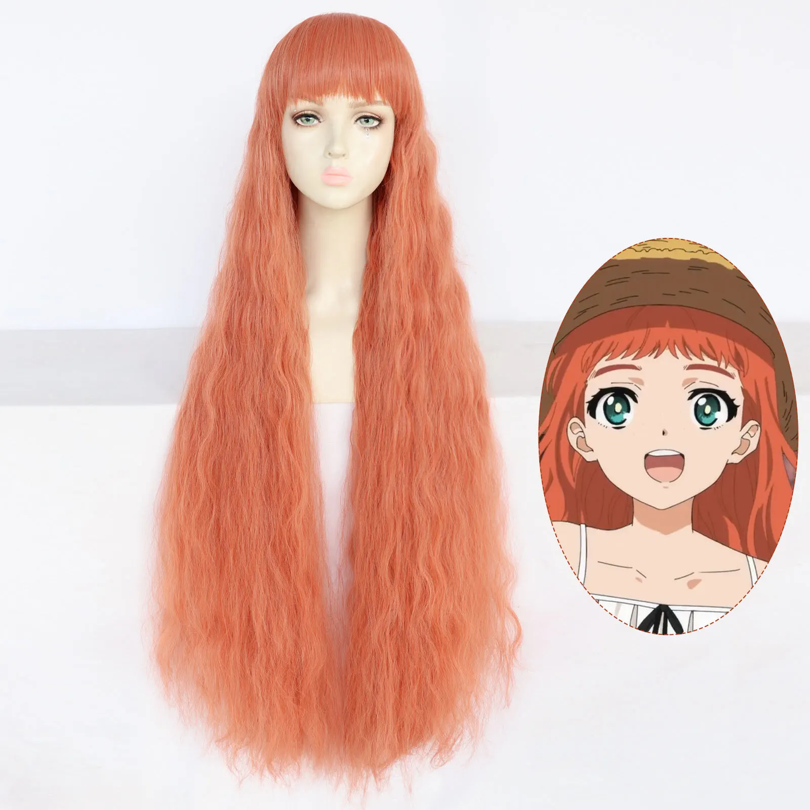 Anime Women Wigs Furiru Long Curly Wig Cosplay Costume Heat Resistant Synthetic Hair WONDER EGG PRIORITY
Anime Women Wigs Furiru Long Curly Wig Cosplay Costume Heat Resistant Synthetic Hair WONDER EGG PRIORITY