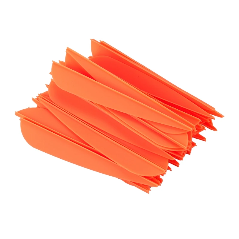 Arrows Vanes 4 Inch Plastic Feather Fletching for DIY Archery Arrows 50 Pack(Orange)
Arrows Vanes 4 Inch Plastic Feather Fletching for DIY Archery Arrows 50 Pack(Orange)