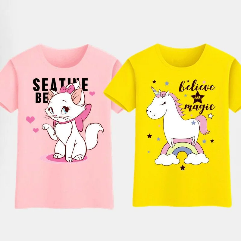 2pcs/Set Baby Kids Unicorn T-shirt Teenage Cute Girl Cotton Clothes Children Tshirt Summer Short Sleeve Top Clothing 3 5 7 9 12T
2pcs/Set Baby Kids Unicorn T-shirt Teenage Cute Girl Cotton Clothes Children Tshirt Summer Short Sleeve Top Clothing 3 5 7 9 12T