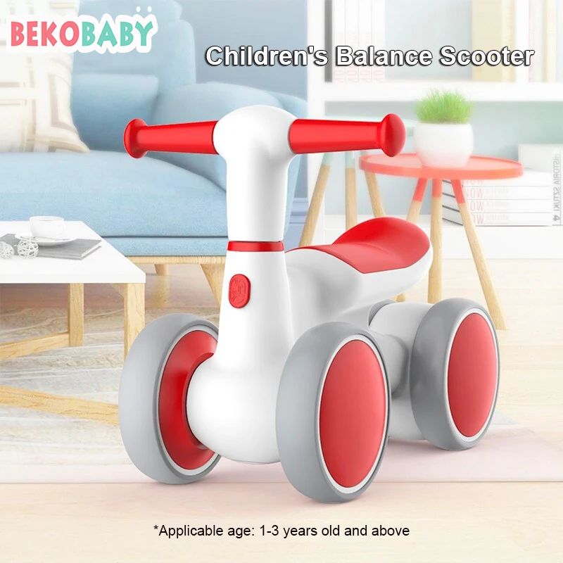 Bekobaby детский велосипед для балансировки многофункциональный с защитой от