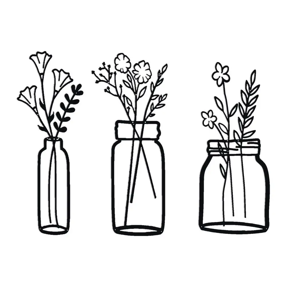 Creative Soft Art Interior Metal Vase Flower Silhouette Flowers Characteristics Wall Mounted Decor Wall Hanging Ornament
Creative Soft Art Interior Metal Vase Flower Silhouette Flowers Characteristics Wall Mounted Decor Wall Hanging Ornament