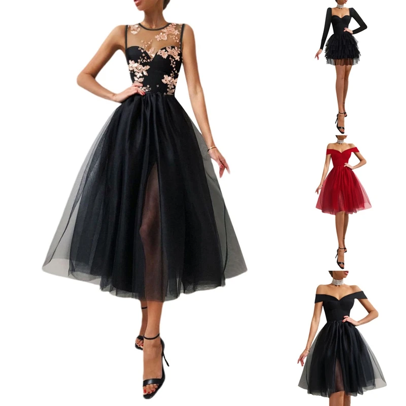 Женское Сетчатое платье с блестками, однотонное платье средней длины, с высокой талией, с открытыми плечами, для вечеринки, выпускного вечер...
Женское Сетчатое платье с блестками, однотонное платье средней длины, с высокой талией, с открытыми плечами, для вечеринки, выпускного вечер...