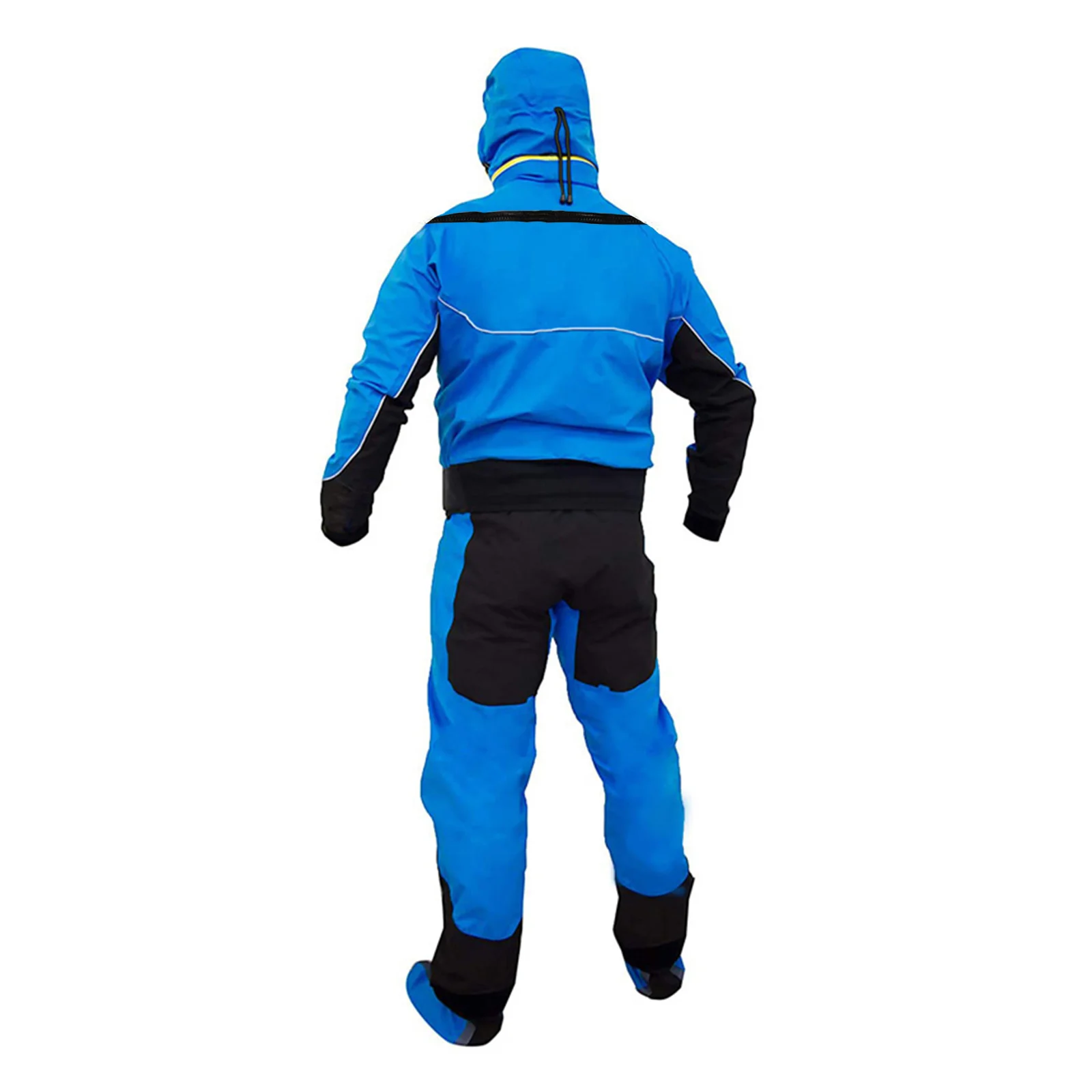 Kayak Drysuit For Men Dry Suits Latex Cuff And Splash Collar Three-layer Waterproof Material Kayaking Surfing Paddling DM114 | Спорт и