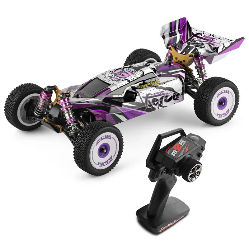 

2021 NEW WL 124019 1/12 Remote Control Four-Wheel Drive Racing Car 2.4G Remote Control Strong Magnetic Motor Toys Gift Children