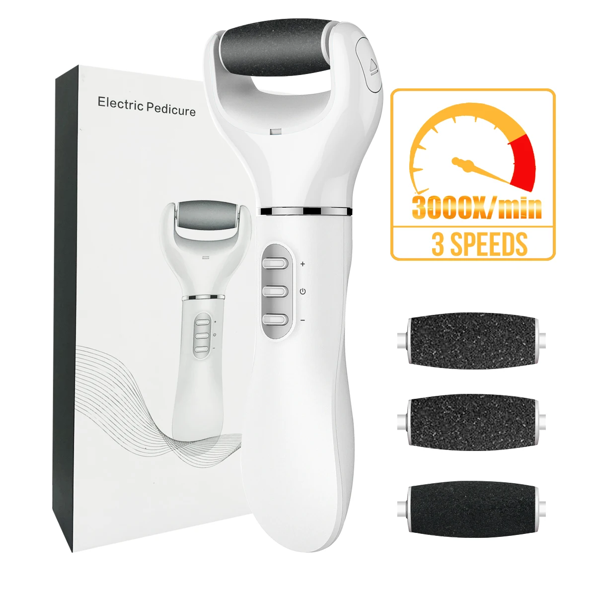Electric Pedicure Foot Care Tool Files Pedicure Callus Remover Rechargeable Sawing File For Feet Dead Skin Callus Peel Remover
Electric Pedicure Foot Care Tool Files Pedicure Callus Remover Rechargeable Sawing File For Feet Dead Skin Callus Peel Remover